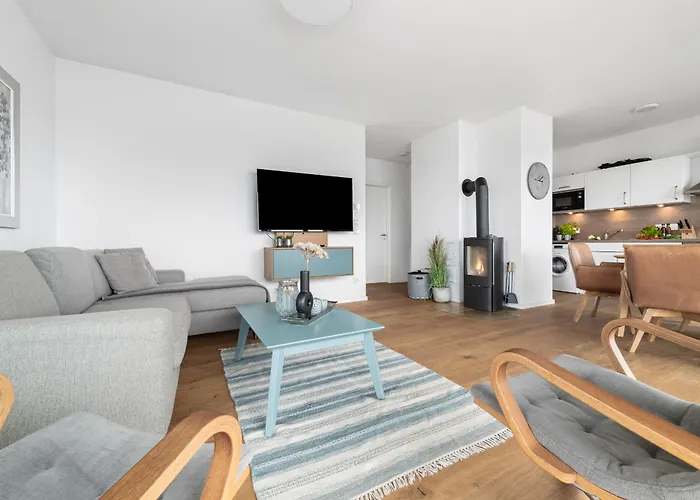 Appartement Ocean Feeling- 1 Og, Balkon, Ostseeblick, Kamin